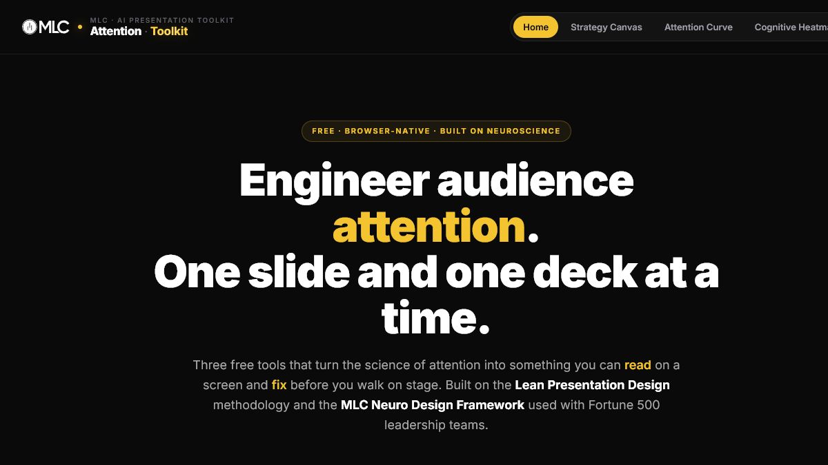 MLC AI Presentation Toolkit preview